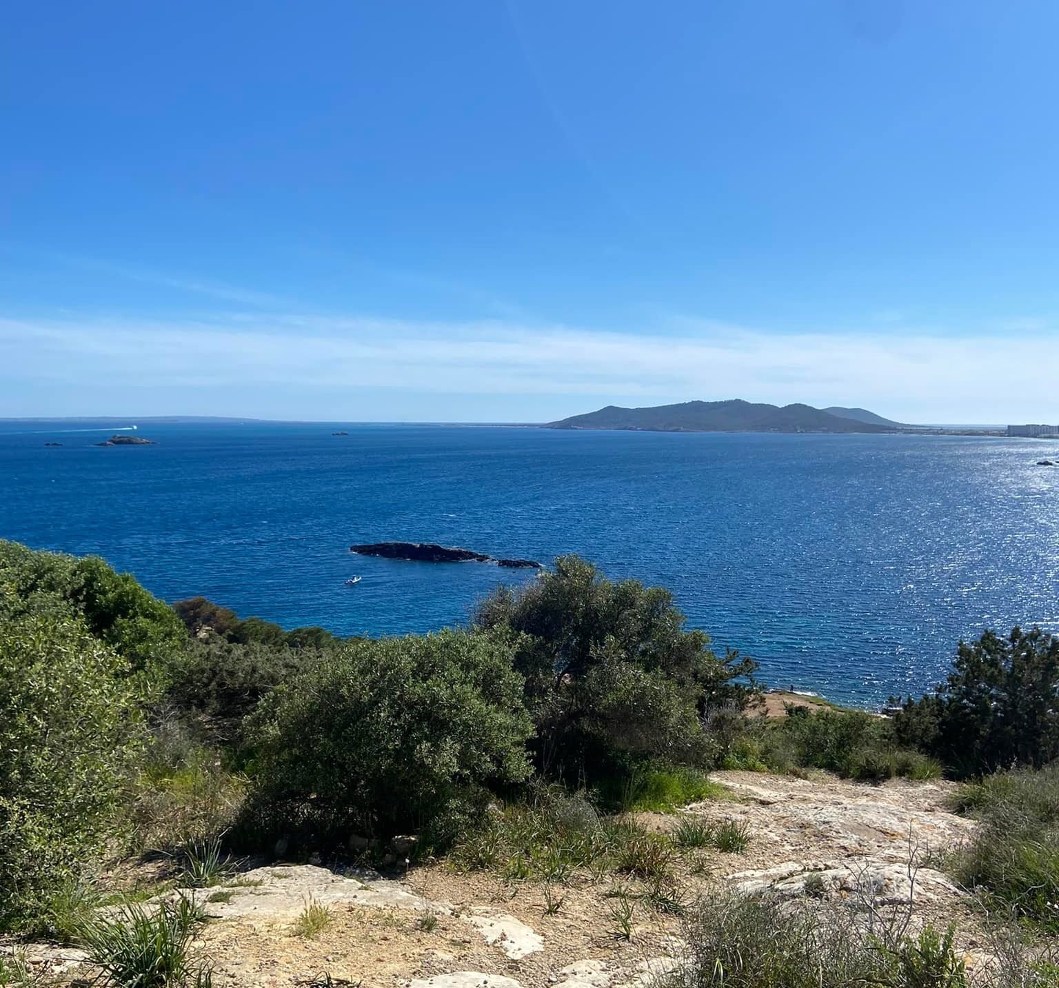 View from Ibiza Castle