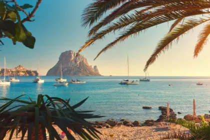 Summer season in Ibiza