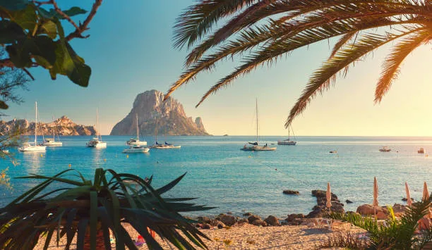 Summer season in Ibiza