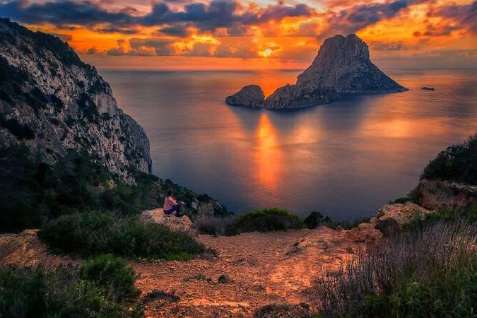 Sunset Meditation in Ibiza